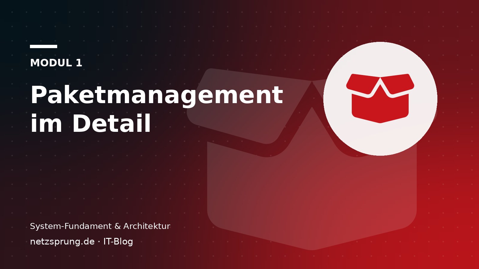 Paketmanagement im Detail