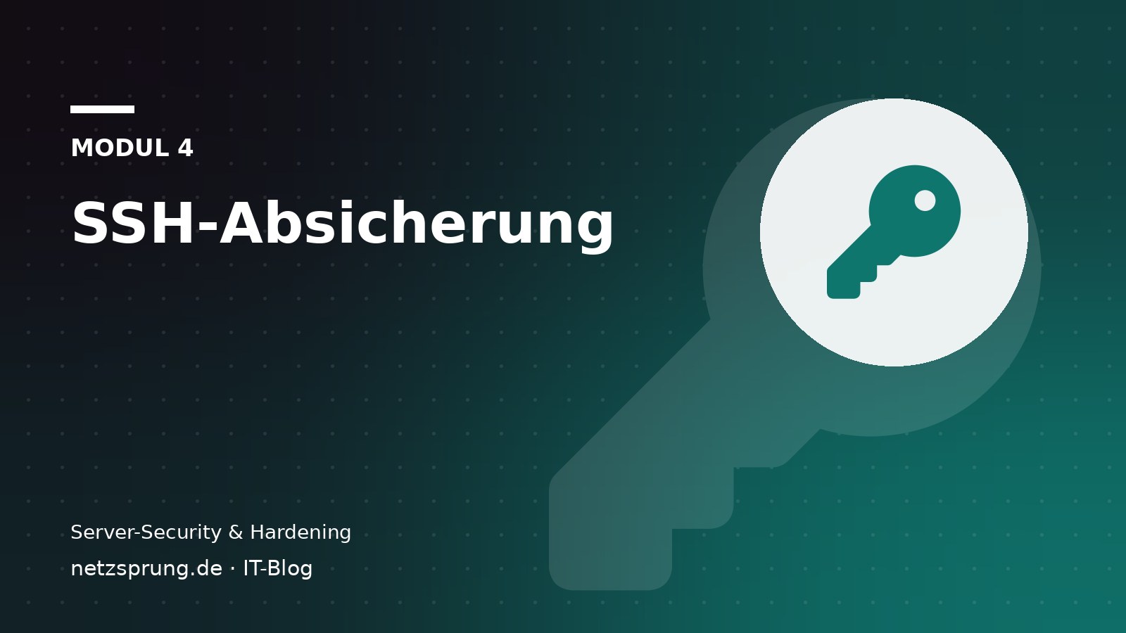 SSH-Absicherung