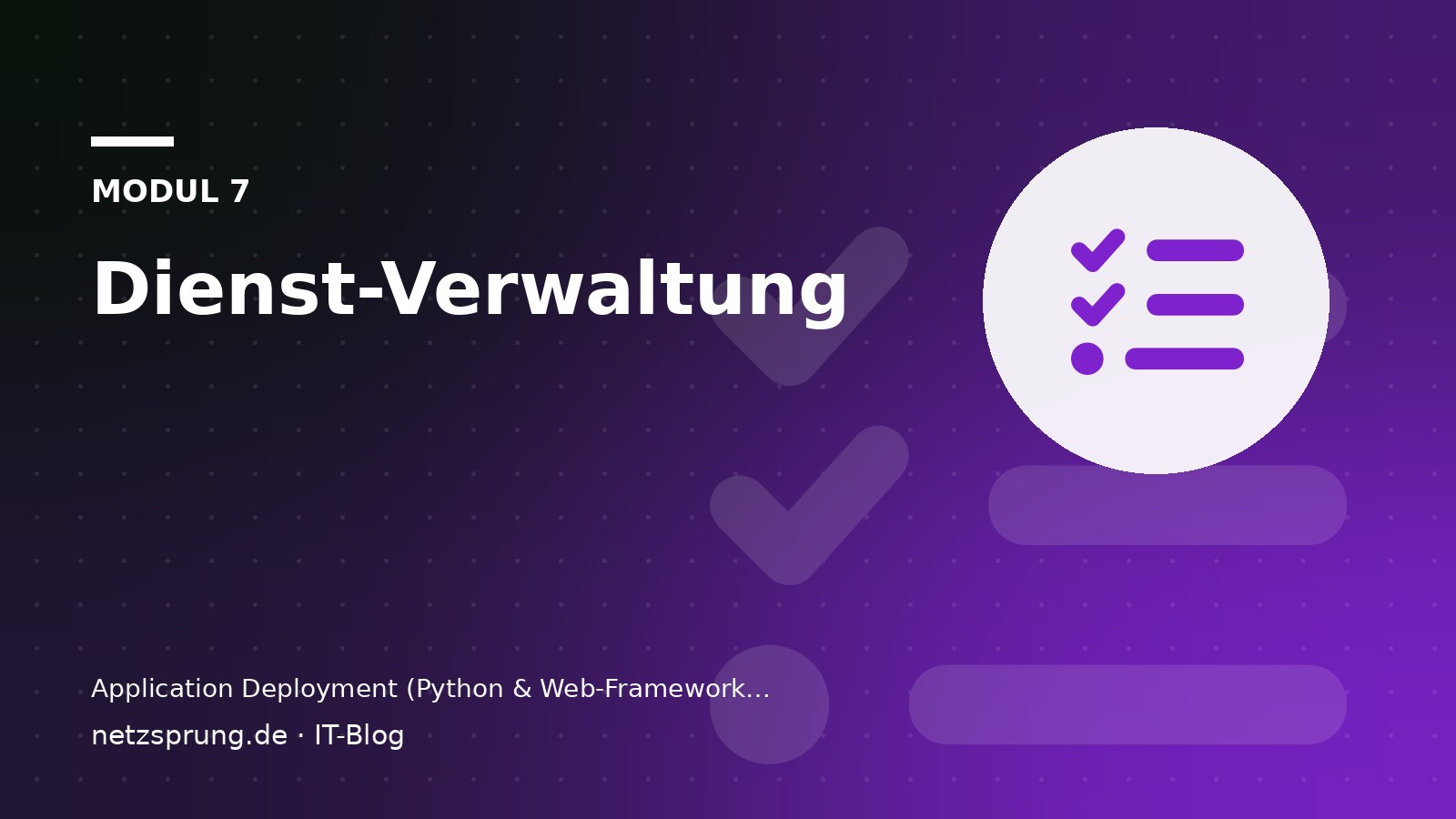 Dienst-Verwaltung